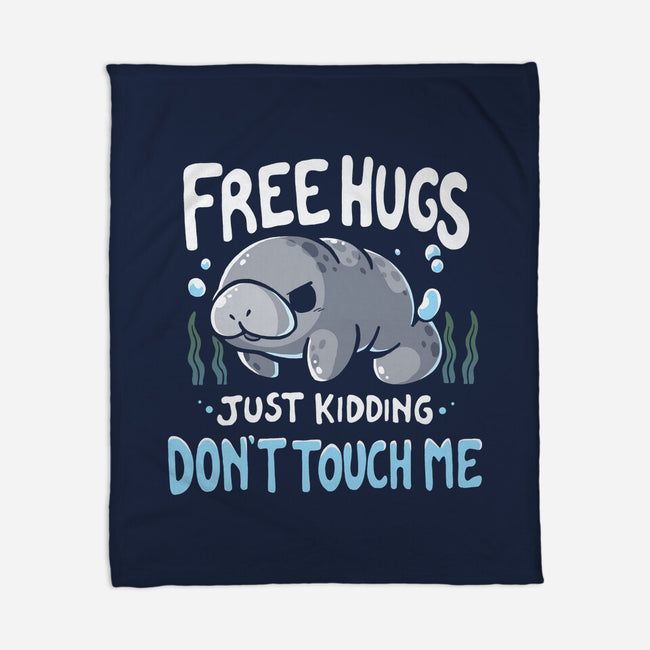 Don't Touch Me-None-Fleece-Blanket-Vallina84