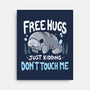 Don't Touch Me-None-Stretched-Canvas-Vallina84
