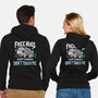 Don't Touch Me-Unisex-Zip-Up-Sweatshirt-Vallina84