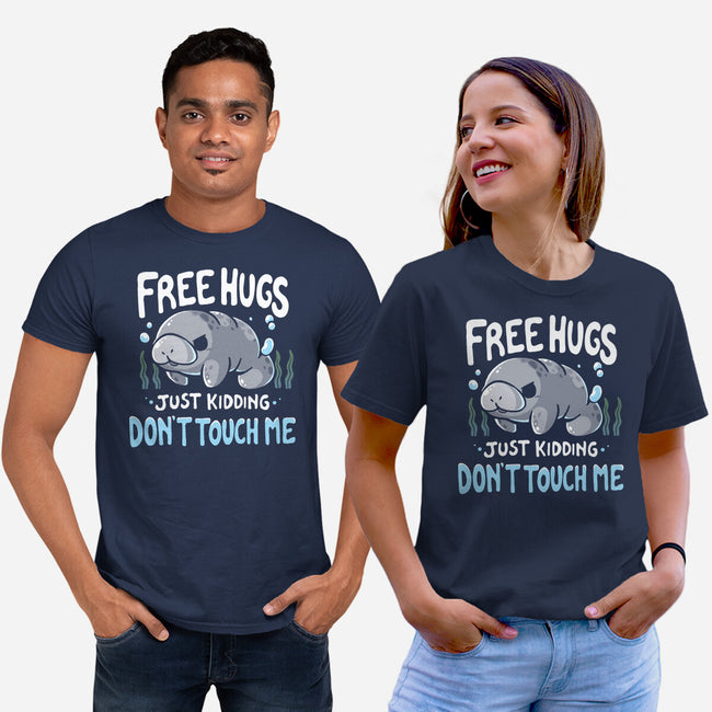 Don't Touch Me-Unisex-Basic-Tee-Vallina84