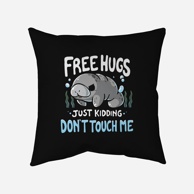 Don't Touch Me-None-Removable Cover w Insert-Throw Pillow-Vallina84