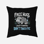 Don't Touch Me-None-Removable Cover w Insert-Throw Pillow-Vallina84