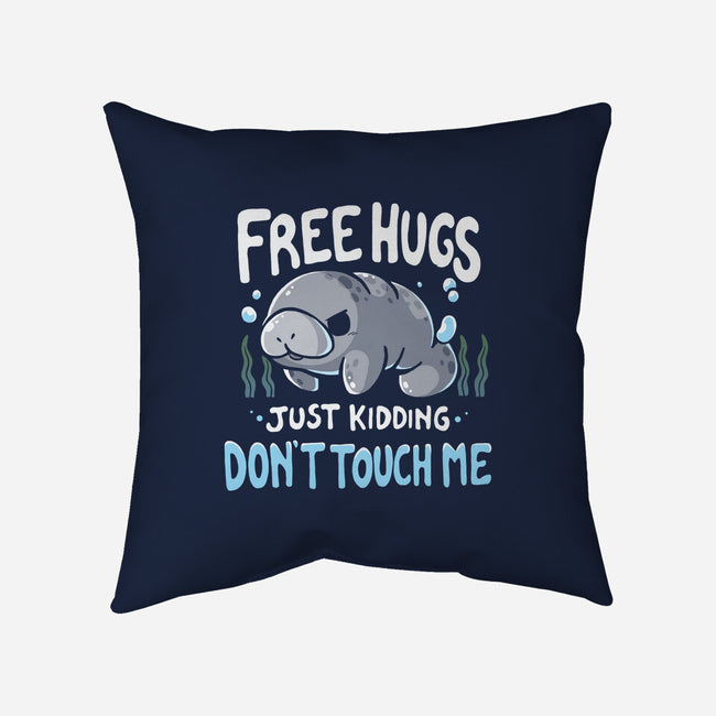 Don't Touch Me-None-Removable Cover w Insert-Throw Pillow-Vallina84