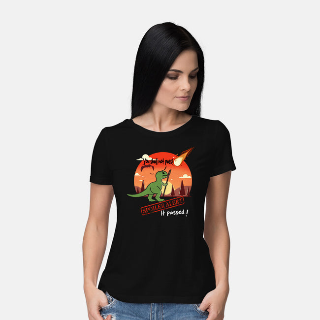 Spoiler Alert-Womens-Basic-Tee-fanfabio