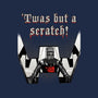 Twas But A Scratch-None-Glossy-Sticker-Tronyx79