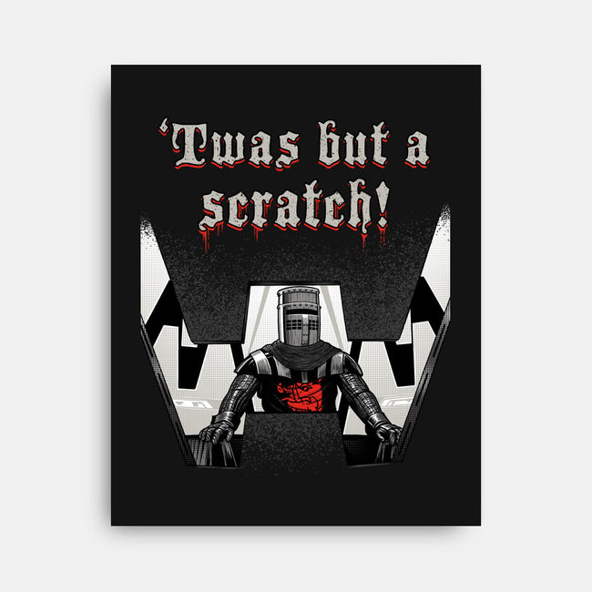 Twas But A Scratch-None-Stretched-Canvas-Tronyx79