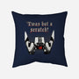 Twas But A Scratch-None-Removable Cover w Insert-Throw Pillow-Tronyx79