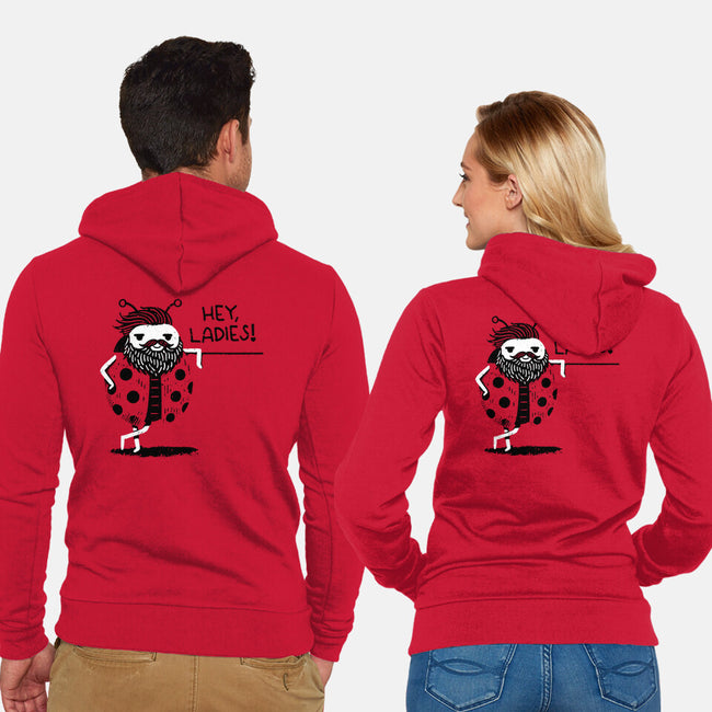 Ladybug Lover-Unisex-Zip-Up-Sweatshirt-BridgeWalker