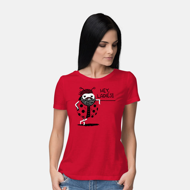 Ladybug Lover-Womens-Basic-Tee-BridgeWalker