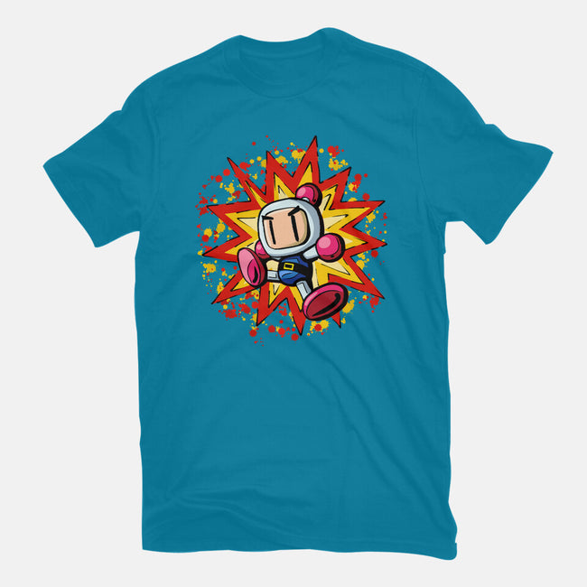 Bomb Hero-Womens-Basic-Tee-nickzzarto