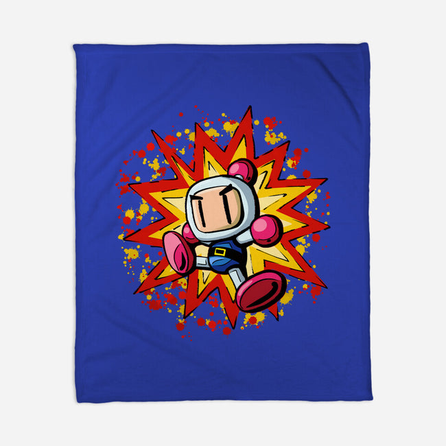 Bomb Hero-None-Fleece-Blanket-nickzzarto