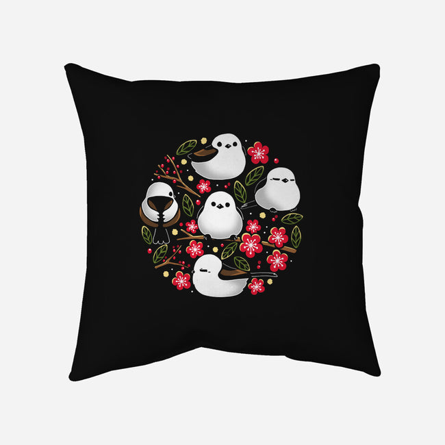 Japan Bird-None-Removable Cover w Insert-Throw Pillow-Vallina84