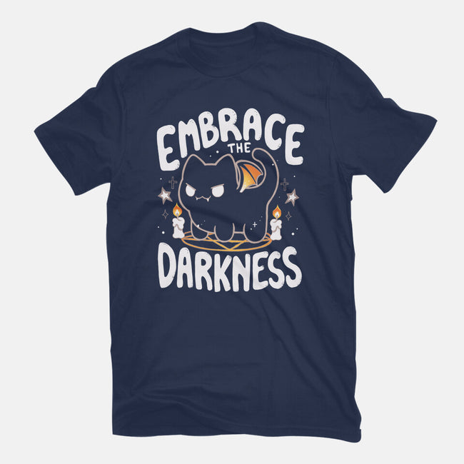 Embracing The Darkness-Unisex-Basic-Tee-Vallina84