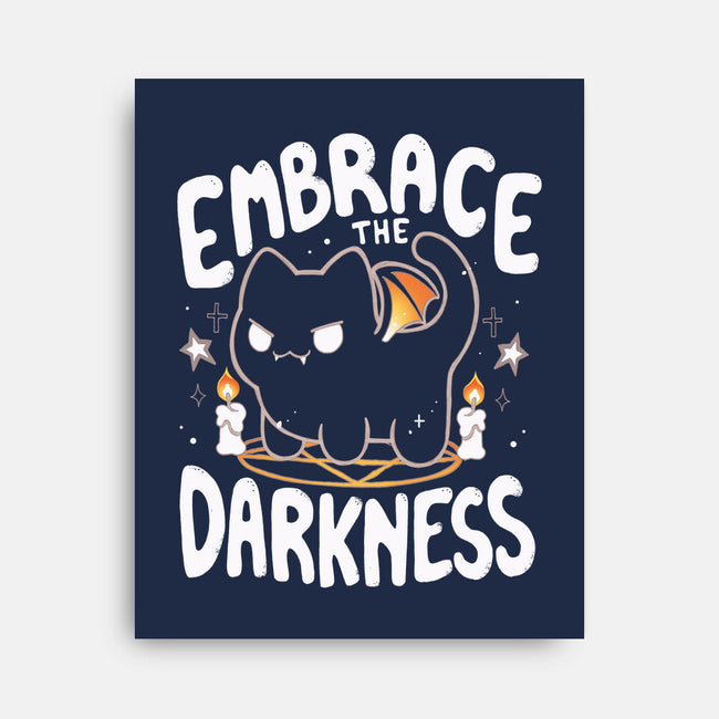 Embracing The Darkness-None-Stretched-Canvas-Vallina84