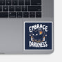 Embracing The Darkness-None-Glossy-Sticker-Vallina84
