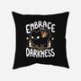 Embracing The Darkness-None-Removable Cover w Insert-Throw Pillow-Vallina84