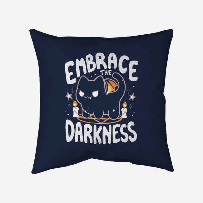 Embracing The Darkness-None-Removable Cover w Insert-Throw Pillow-Vallina84