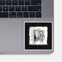 Take On Me Gwen-None-Glossy-Sticker-zascanauta