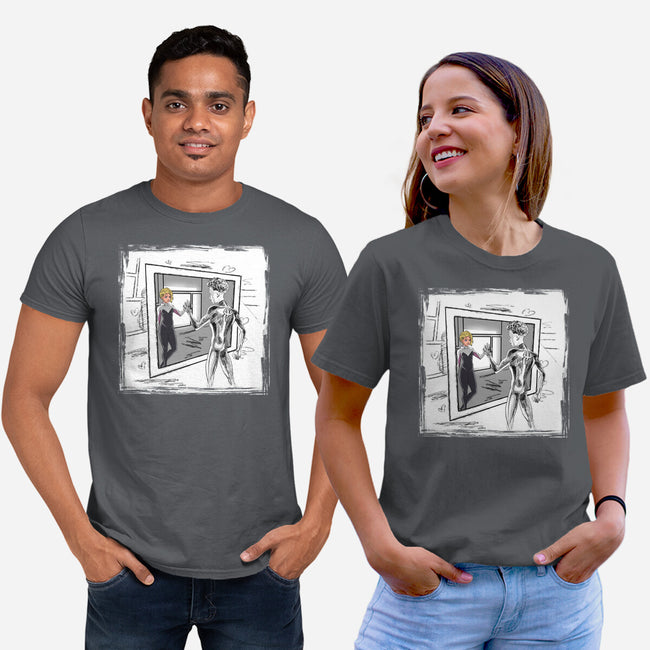Take On Me Gwen-Unisex-Basic-Tee-zascanauta