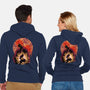 Flying Heaven Sword-Unisex-Zip-Up-Sweatshirt-rmatix