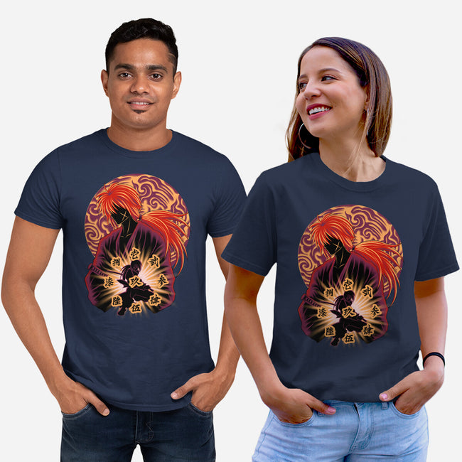 Flying Heaven Sword-Unisex-Basic-Tee-rmatix