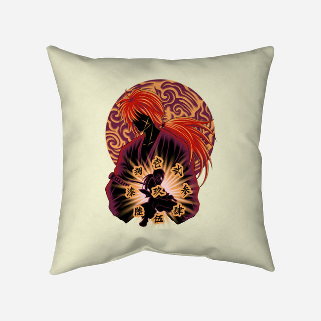 Flying Heaven Sword-None-Removable Cover w Insert-Throw Pillow-rmatix