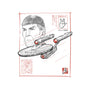 USS Enterprise Sumi-e-Unisex-Basic-Tee-Astrobot Invention