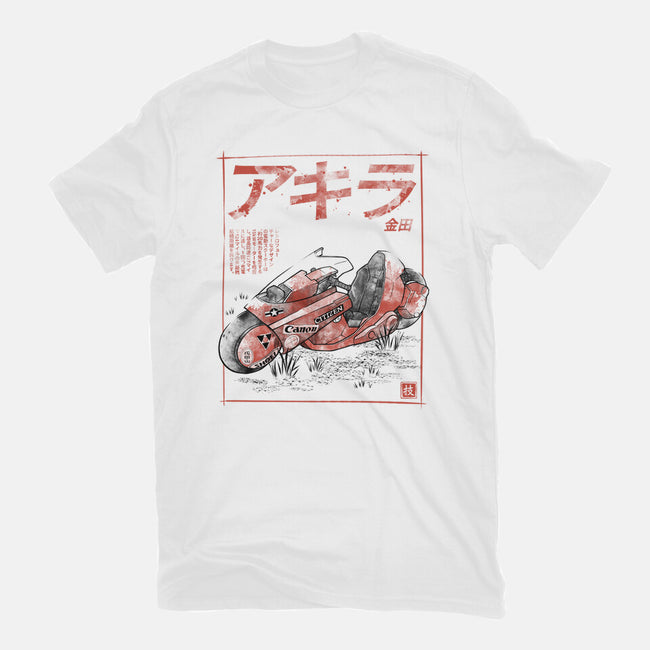 K-1988 Sumi-e-Mens-Premium-Tee-Astrobot Invention