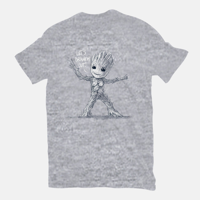 Let's Branch Out-Unisex-Basic-Tee-kharmazero