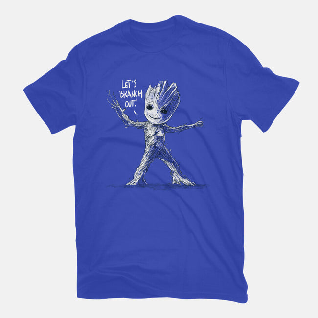 Let's Branch Out-Unisex-Basic-Tee-kharmazero