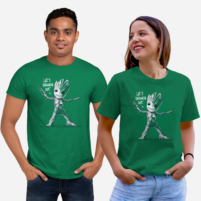 Let's Branch Out-Unisex-Basic-Tee-kharmazero
