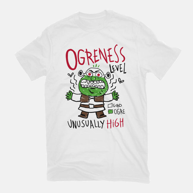 Ogreness Level-Unisex-Basic-Tee-demonigote