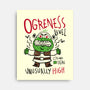 Ogreness Level-None-Stretched-Canvas-demonigote