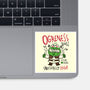 Ogreness Level-None-Glossy-Sticker-demonigote