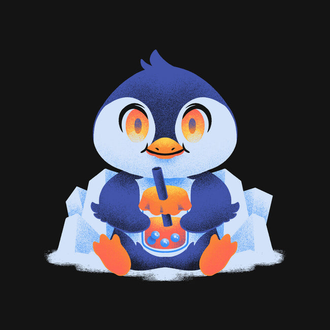 Bubble Tea Penguin-None-Drawstring-Bag-FunkVampire