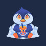 Bubble Tea Penguin-None-Removable Cover w Insert-Throw Pillow-FunkVampire