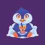 Bubble Tea Penguin-None-Drawstring-Bag-FunkVampire