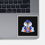 Bubble Tea Penguin-None-Glossy-Sticker-FunkVampire