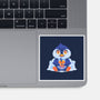 Bubble Tea Penguin-None-Glossy-Sticker-FunkVampire