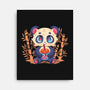 Bubble Tea Panda-None-Stretched-Canvas-FunkVampire