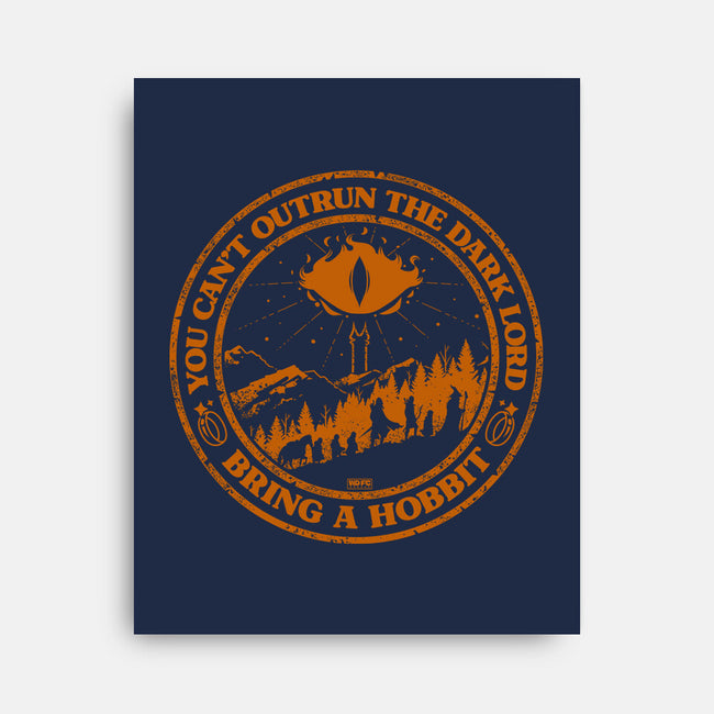 Always Bring A Hobbit-None-Stretched-Canvas-worlddominationforcats