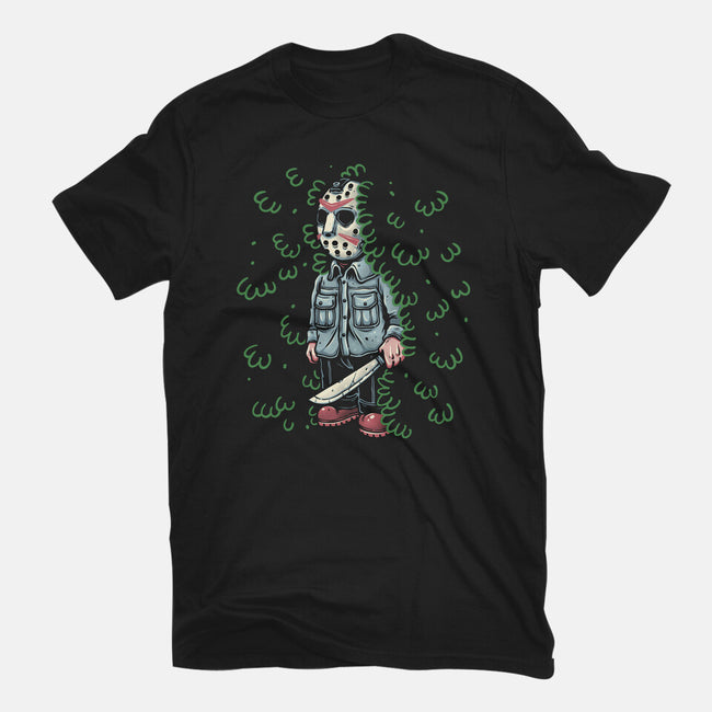 Lurking In The Camp-Mens-Basic-Tee-momma_gorilla