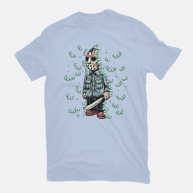 Lurking In The Camp-Mens-Basic-Tee-momma_gorilla