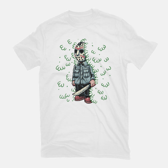 Lurking In The Camp-Unisex-Basic-Tee-momma_gorilla