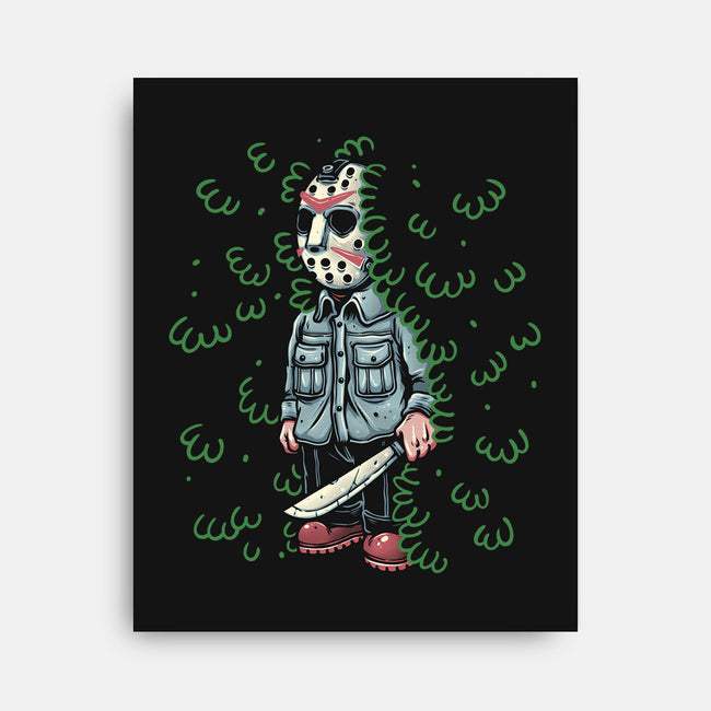Lurking In The Camp-None-Stretched-Canvas-momma_gorilla