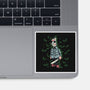 Lurking In The Camp-None-Glossy-Sticker-momma_gorilla