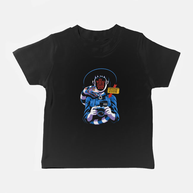 Dark Room-Baby-Basic-Tee-Jorgetiradoart