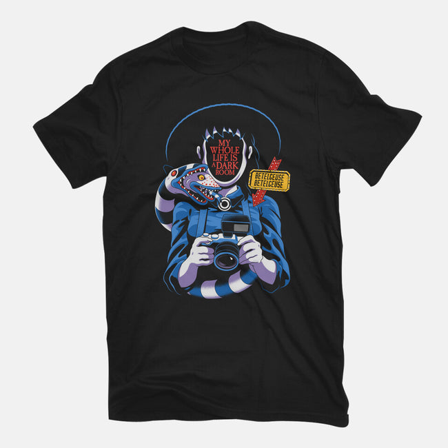 Dark Room-Mens-Basic-Tee-Jorgetiradoart