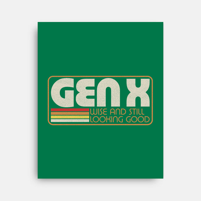 Gen X Vintage Quote-None-Stretched-Canvas-Studio Mootant