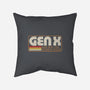 Gen X Vintage Quote-None-Removable Cover w Insert-Throw Pillow-Studio Mootant